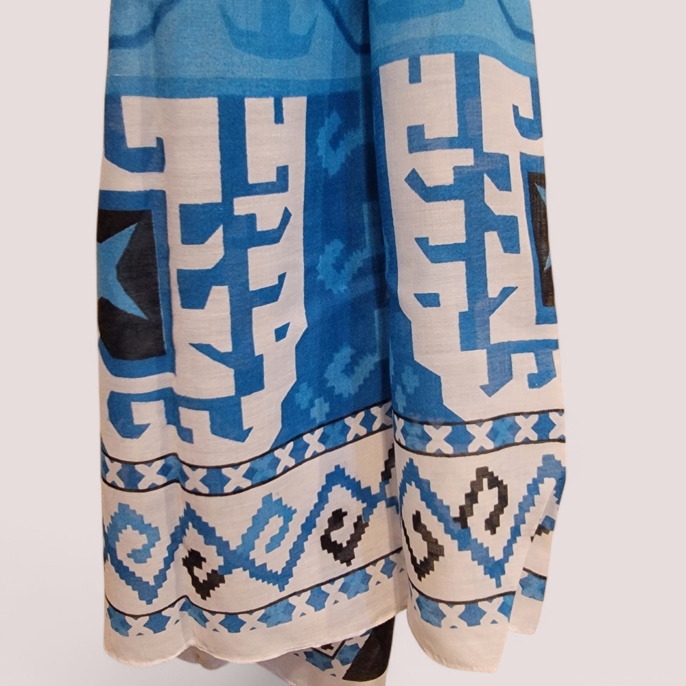 Scarf Oversize - Color Blue